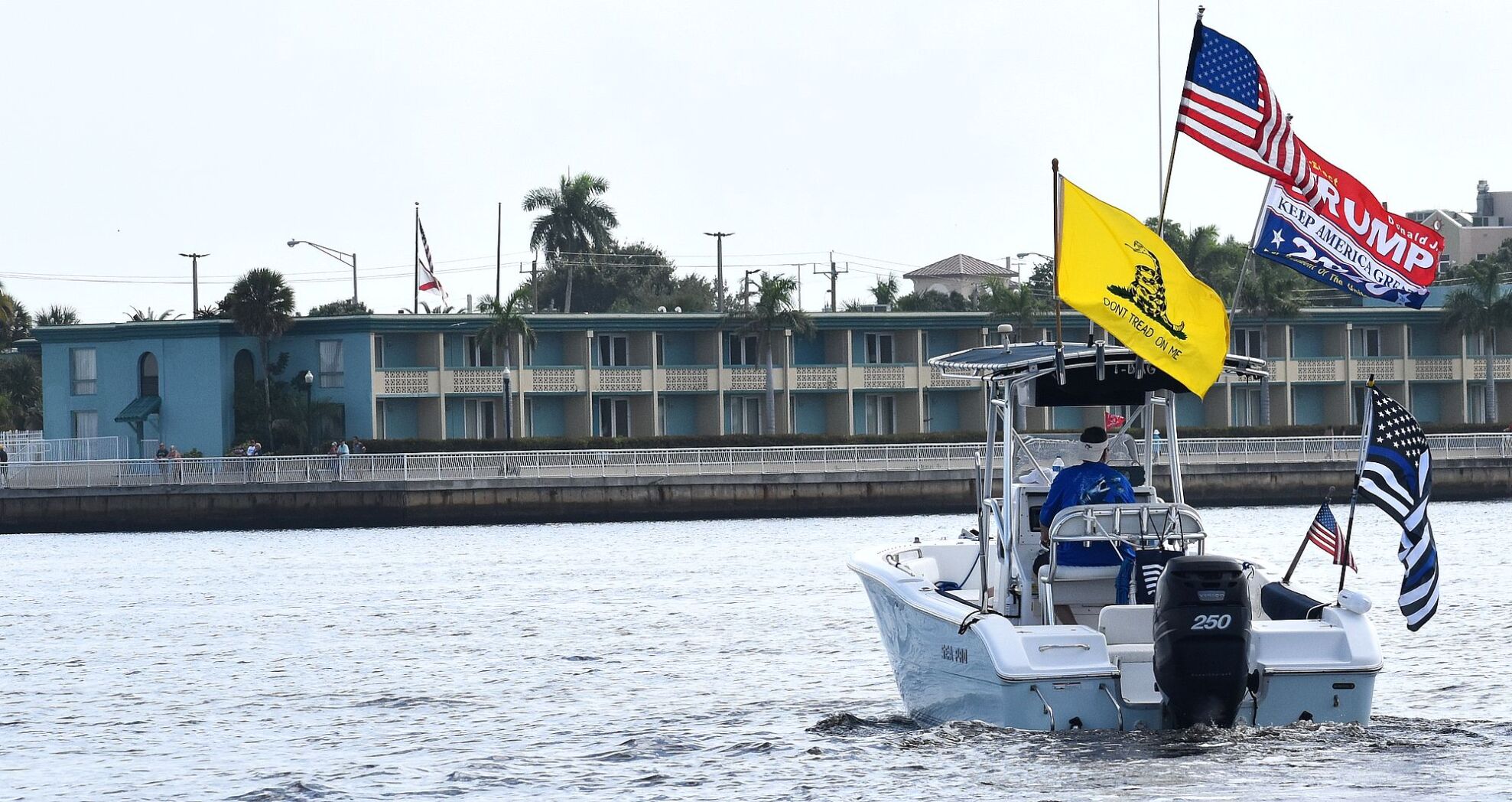 Sunday President Trump boat parade in Charlotte Harbor